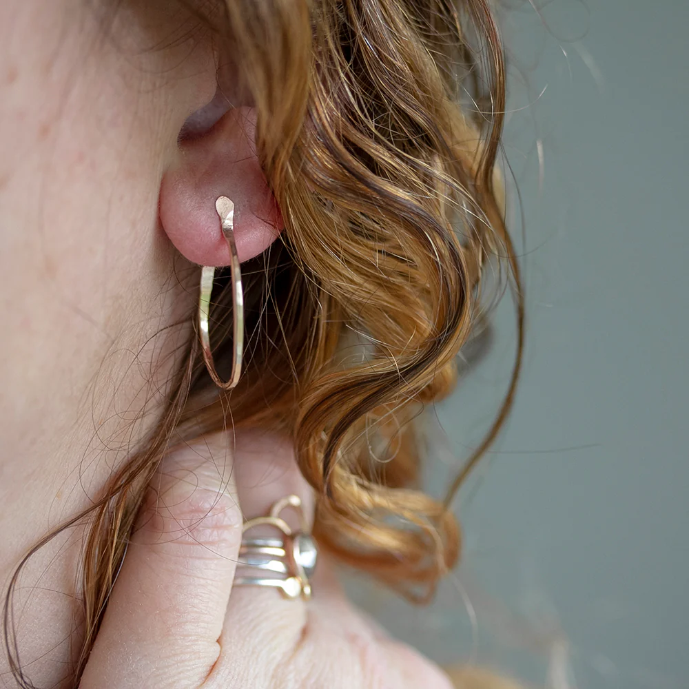 Amelia Wrap Necklace and Bes Hoops Set - Image 5