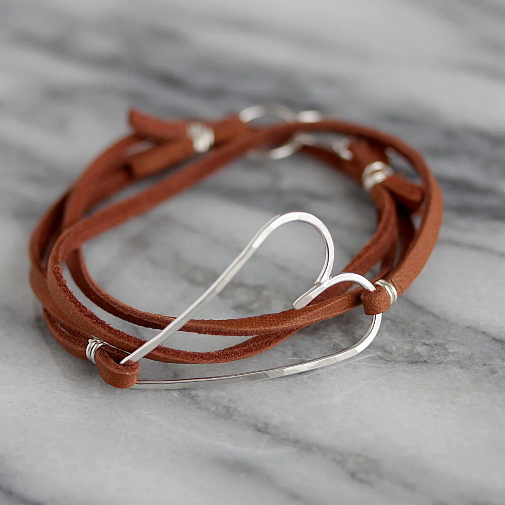Share the Love Heart Wrap Bracelet - Image 3