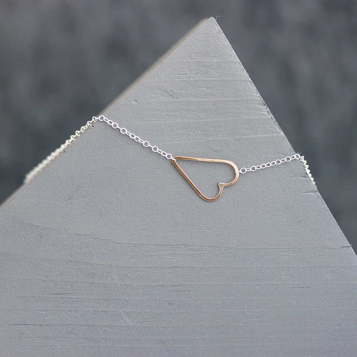 Sideways Heart Necklace - Image 3