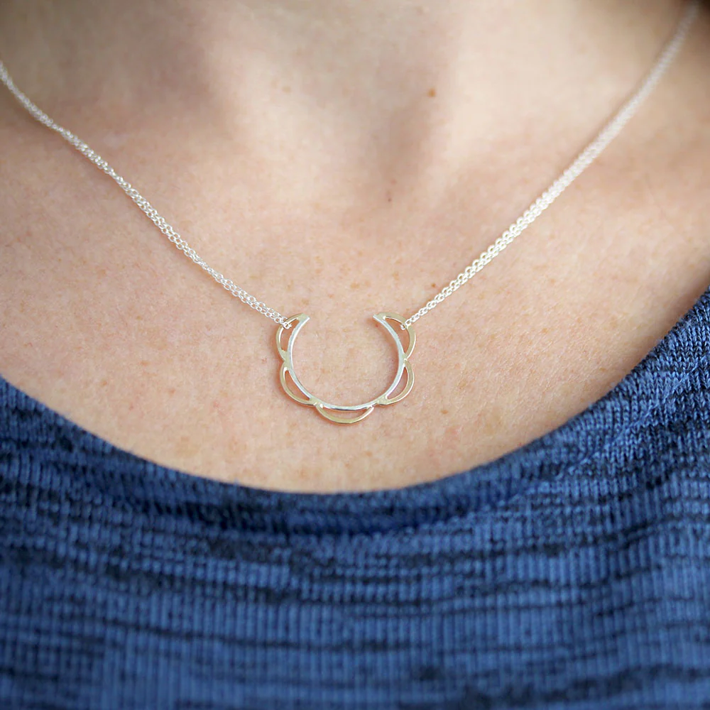 Scalloped Necklace - Image 4